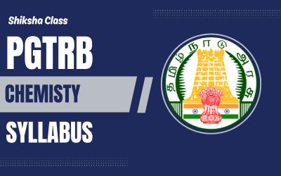 PGTRB Chemistry New Updated Syllabus