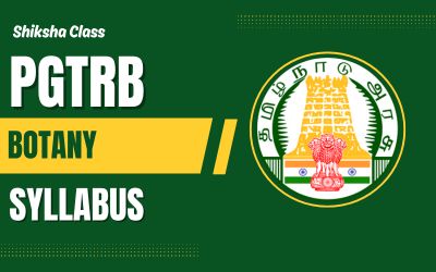 PGTRB Botany New Updated Syllabus